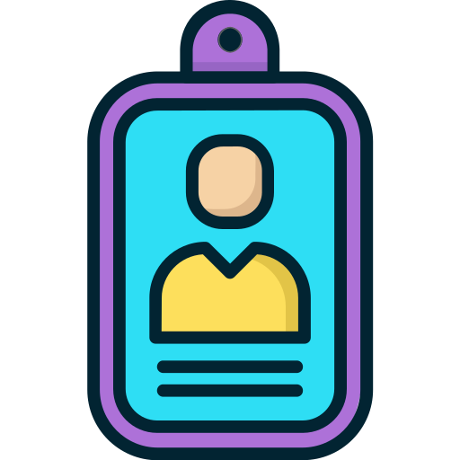 Id card Generic Outline Color icon