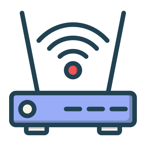 Router Generic Outline Color icon