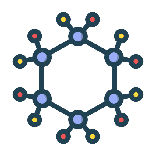 ニューラルネットワーク Generic Outline Color icon