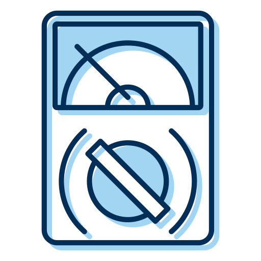 電圧インジケーター Generic Blue icon