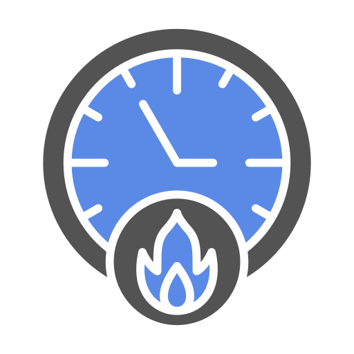 fecha límite Generic Blue icono