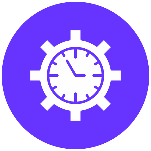 시간 관리 Generic Circular icon