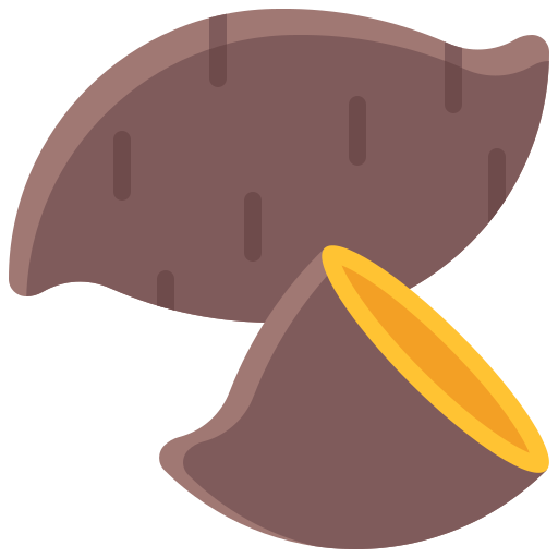 süßkartoffel Generic Flat icon