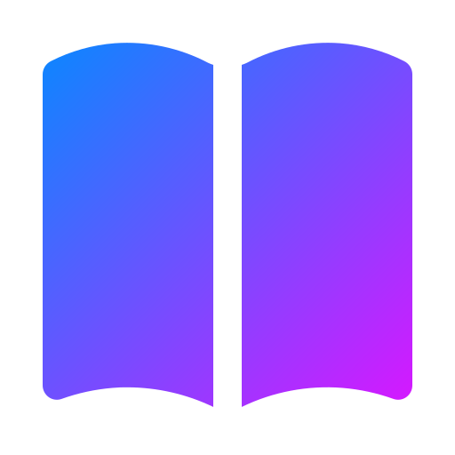 libro Generic Flat Gradient icono