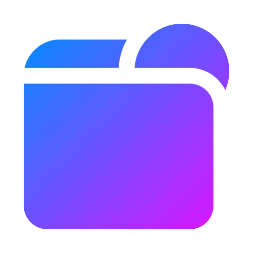 지갑 Generic Flat Gradient icon