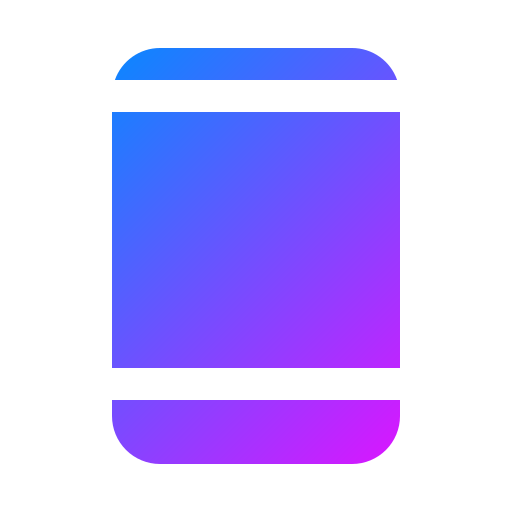 teléfono Generic Flat Gradient icono