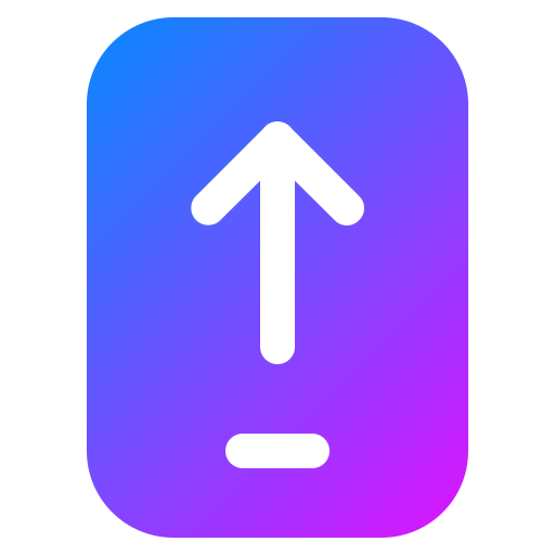 アップロード Generic Flat Gradient icon