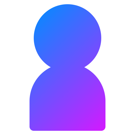 사용자 Generic Flat Gradient icon