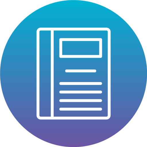 Book Generic Flat Gradient icon