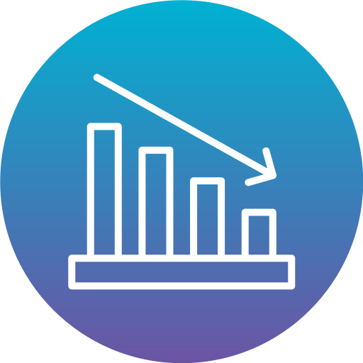 Loss Generic Flat Gradient icon