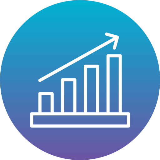 Statistics Generic Flat Gradient icon