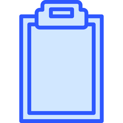 클립보드 Generic Blue icon