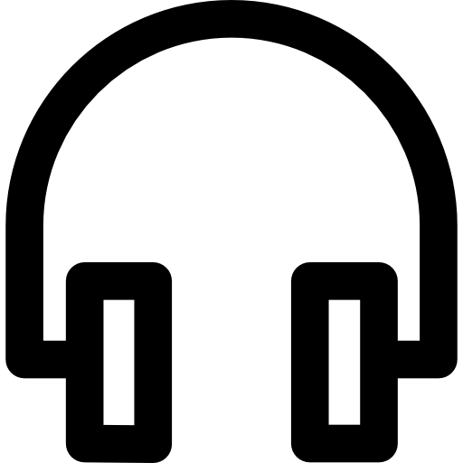 ヘッドフォン Kiranshastry Lineal icon