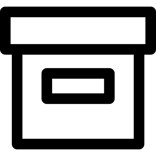 箱 Kiranshastry Lineal icon