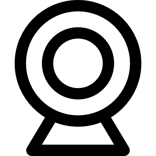 cámara web Kiranshastry Lineal icono