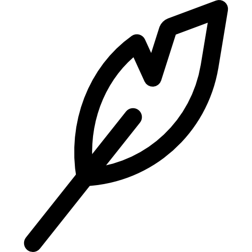 pluma Kiranshastry Lineal icono