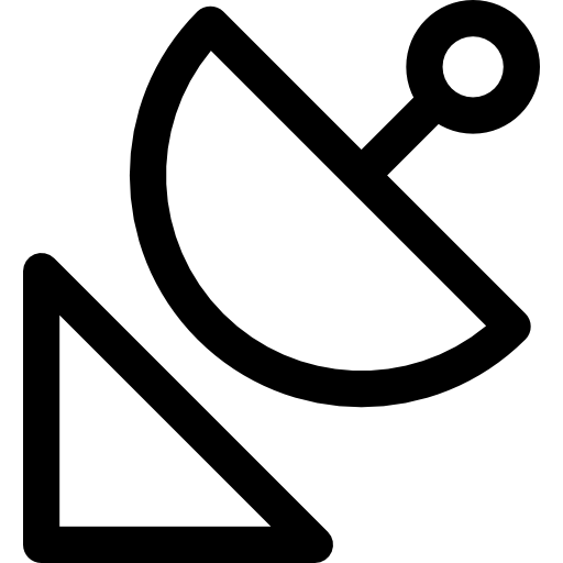 위성 Kiranshastry Lineal icon