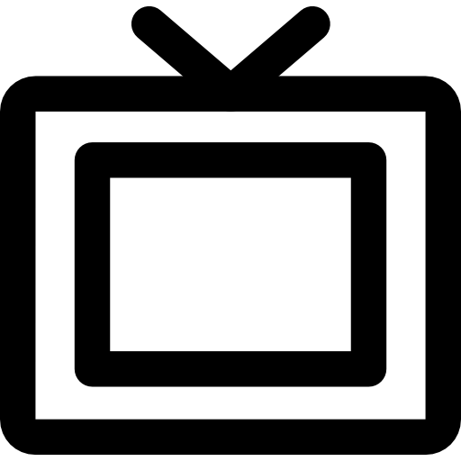 テレビ Kiranshastry Lineal icon