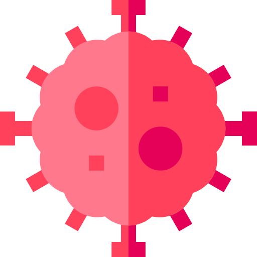 Cancer cell Basic Straight Flat icon