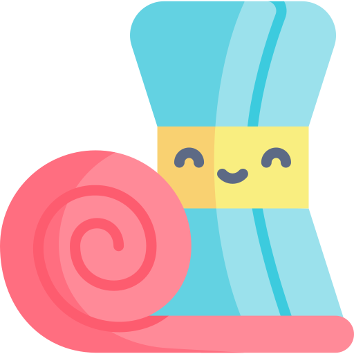 Yoga mat Kawaii Flat icon