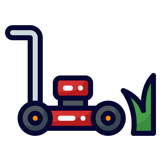 芝刈り機 Generic Outline Color icon