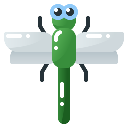 Dragonfly Generic Flat Gradient icon