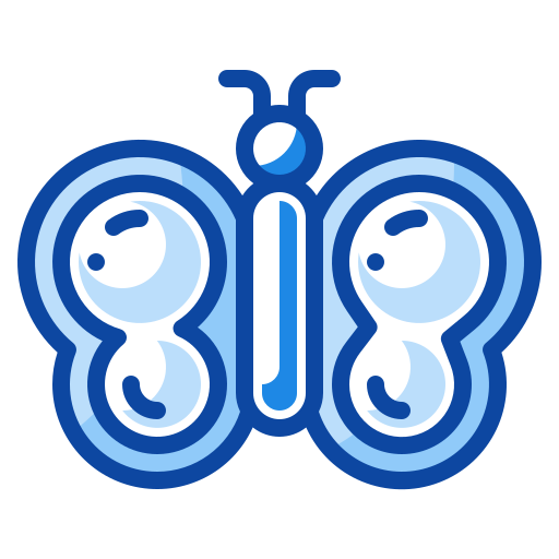 motyl Generic Blue ikona