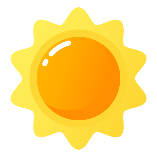 Sunny Generic Flat Gradient icon