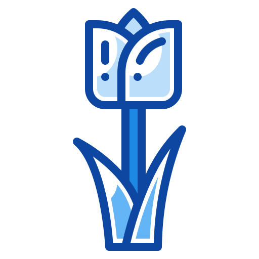tulp Generic Blue icoon