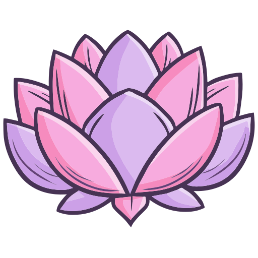 flor de loto Generic Hand Drawn Color icono