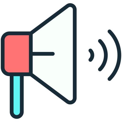 Loud speaker Generic Outline Color icon