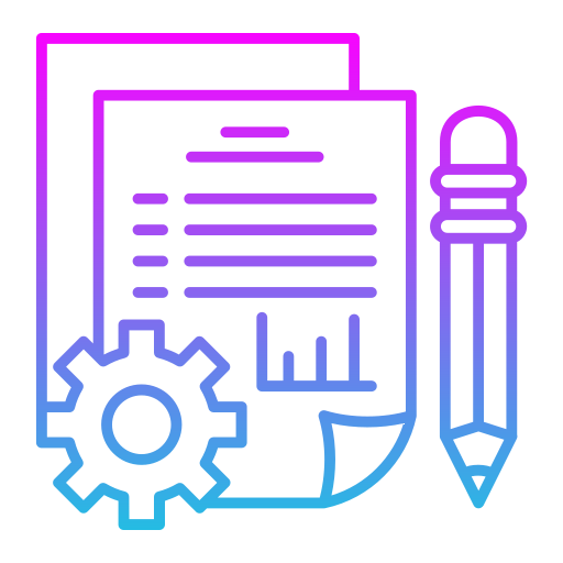 projektmanagement Generic Gradient icon