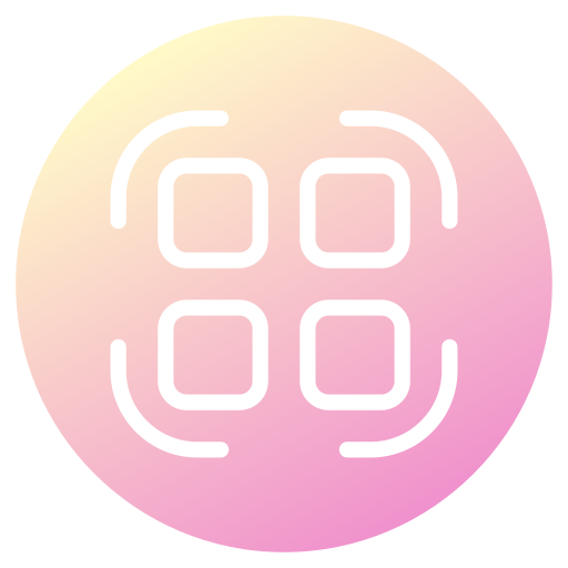 qr-code scannen Generic Circular icoon