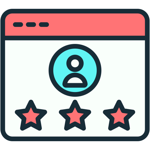 Customer review Generic Outline Color icon