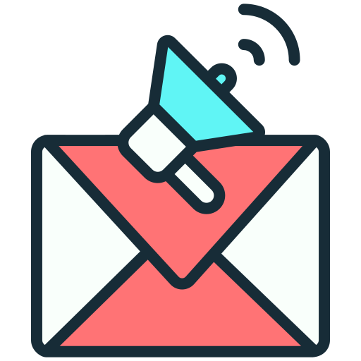 Email marketing Generic Outline Color icon