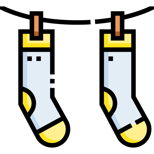 Socks Detailed Straight Lineal color icon
