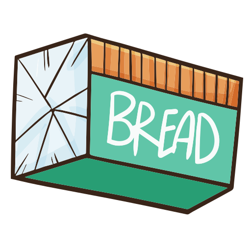 chleb pszenny Generic Hand Drawn Color ikona