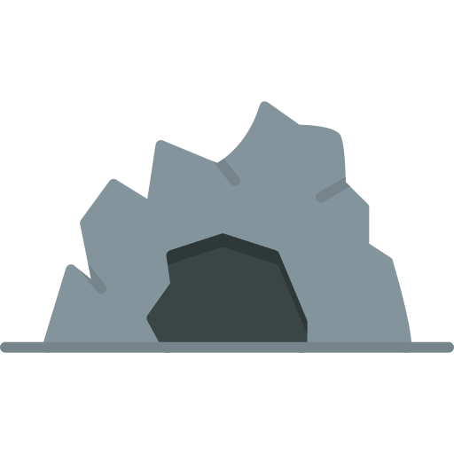 Пещера Generic Flat иконка