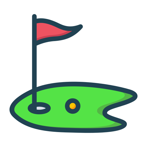 le golf Generic Outline Color Icône