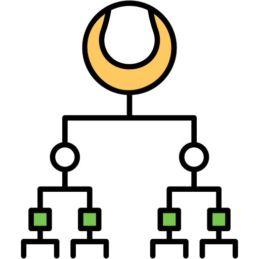 トーナメント Generic Outline Color icon