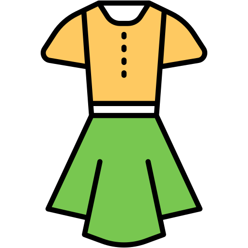 robe Generic Outline Color Icône