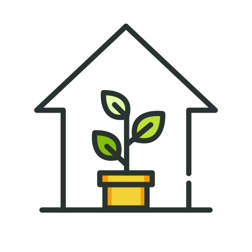 Greenhouse Generic Outline Color icon