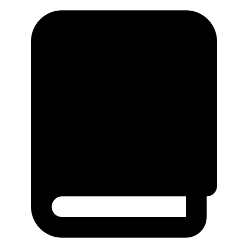 książka ręczna Generic Glyph ikona