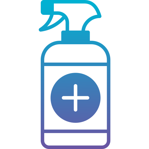 Hand sanitizer Generic Outline Gradient icon