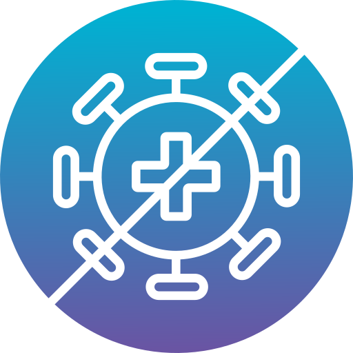 virus Generic Flat Gradient icona
