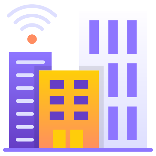 Smart city Generic Flat Gradient icon