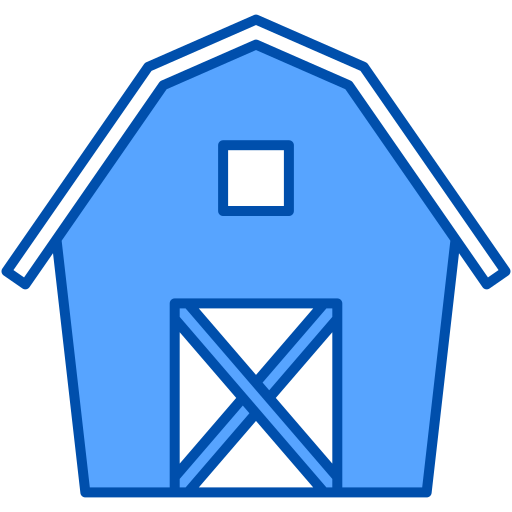 Barn Generic Blue icon