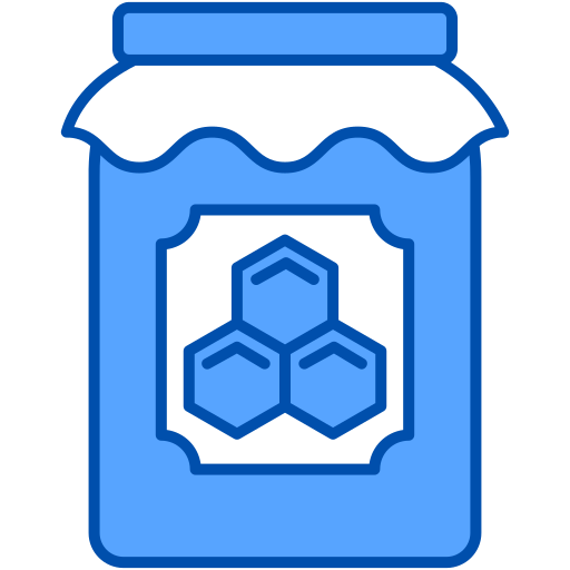 Honey jar Generic Blue icon