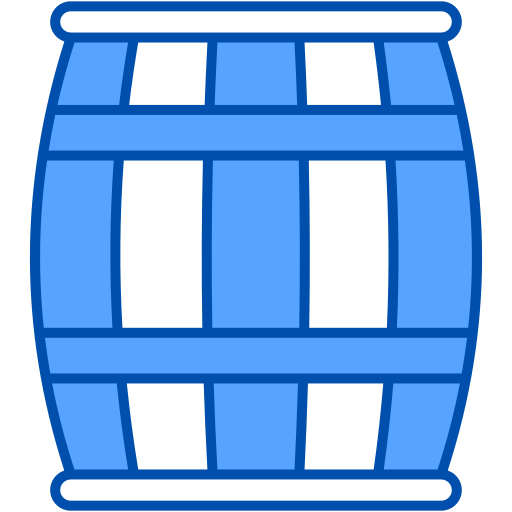 barril Generic Blue Ícone