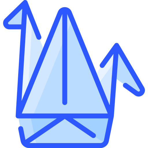 origami Vitaliy Gorbachev Blue icoon